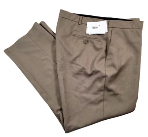 Pantalones de vestir Dockers de rendimiento topo liso para hombre 40 x 30 ajuste clásico - Imagen 1 de 5