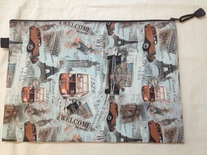 Bolsa A Bolsita 25x35cm - Londres París Ballissima Motivo - Nueva - Imagen 1 de 2