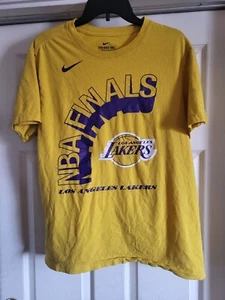 Nike Los Angeles Lakers NBA Finals Champions 2020 Locker Room Large Shirt - Picture 1 of 11