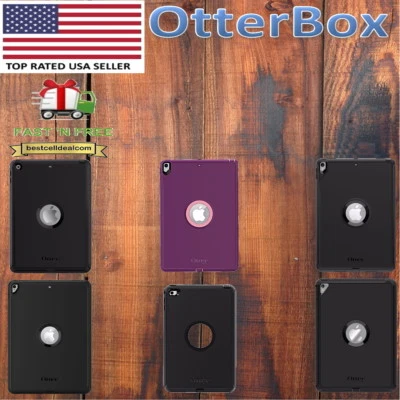Otterbox Defender Case Cover iPad Pro 12.9 10.5 9.7 iPad Air 2 iPad 5th Mini 4 - Image 1 of 2