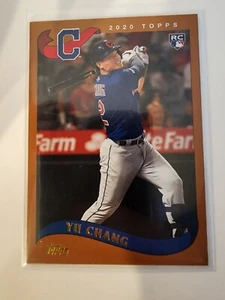  2020 Topps Archives #292 Yu Chang RC (ref 108037) - Picture 1 of 2