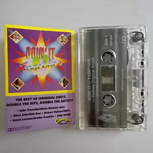 Doin' It Together ~ VARIOUS ARTISTS (Olivia Newton-John/Travolta+) Cassette Tape - Picture 1 of 3