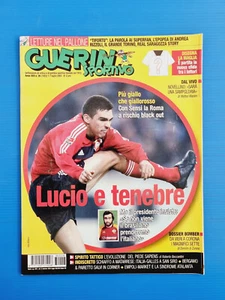GUERIN SPORTIVO 26-2003 LUCIO-VIERI-ANDREA RIZZOLI-BENFICA-RIVERA-REAL ZARAGOZA - Picture 1 of 6