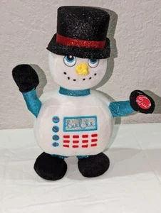 Collectible Singing Dancing Plush Snowman Robot 12" Tall by Dan Dee Doesn't Work - Picture 1 of 7
