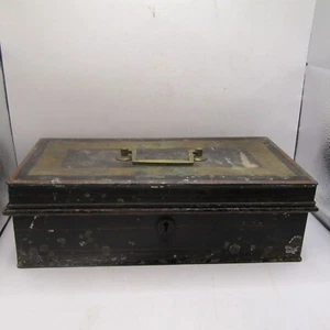 Vintage Spardose Geldkassette Urkundenschatulle von J C King London EC1 - Bild 1 von 9