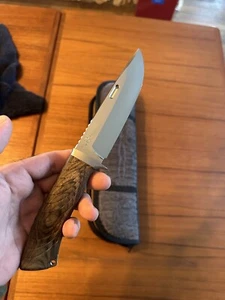 Rockstead KON - Japanese Fixed Hunting Knife - RARE / Discontinued - Picture 1 of 21