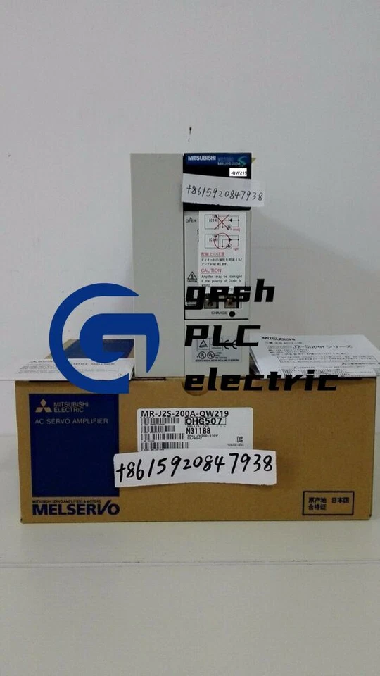NEW 1PC MITSUBISHI AC SERVO DRIVER MR-J2S-200A-QW219 FREE EXPEDITED SHIPPING - Image 1 of 1