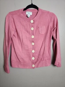 Covington Women's Pink Large Button Cardigan Size Small - Picture 1 of 5