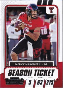 2021 Panini Contenders Draft Picks #1 - Patrick Mahomes II - Bild 1 von 2