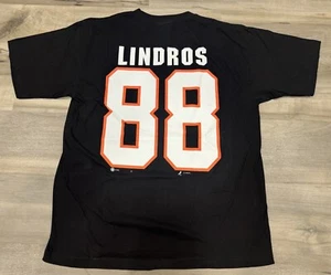 Vintage Eric Lindros Philadelphia Flyers T-Shirt Tee Herren Medium Captain 90’s - Bild 1 von 7