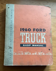 1960 Ford Truck Shop Manual - Picture 1 of 7
