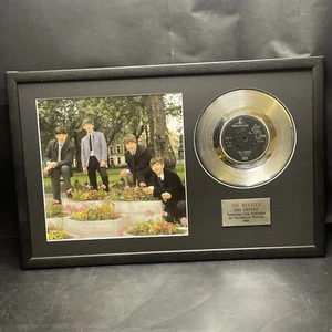 Beatles - Platinum Disc - Day Tripper Platinum 7" Vinyl Display - RARE - Imagen 1 de 17