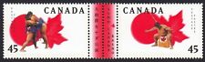 SUMO * WRESTLING = Se-tenant Pair  = Canada 1998 #1723-1724 MNH stamps