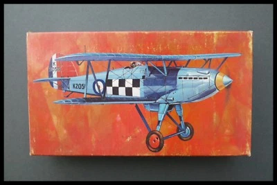 Kit Modelo Plástico Pyro Hawker Fury RAF Interceptor Biplano 1:48 Foto 1 de 4