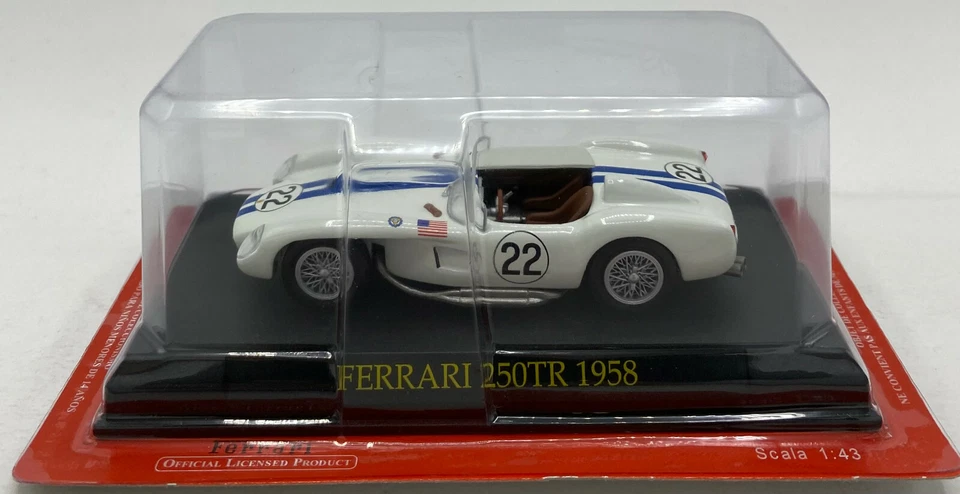 EBOND Modellino Ferrari 250 TR 1958 - Die Cast - 1:43 - 0145 - Immagine 1 di 1