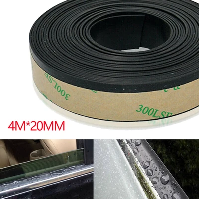 4M Seal Strip Car Door Window Trim Edge Rubber Molding Cover Guard For Toyota - Image 1 of 4