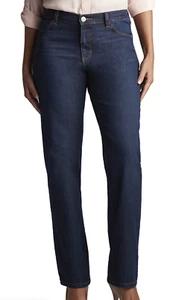 Jeans Lee Donna Verona - Relaxed Fit Gamba Dritta 14 Corto Blu - Foto 1 di 6