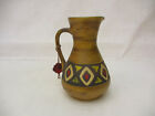 x-79756	Vintage Jasba Western Germany Keramik Vase H: 180mm,mit Gebrauchsspuren