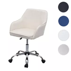 Bürostuhl HWC-F82, Schreibtischstuhl Chefsessel Drehstuhl, Retro Design Samt - Bild 1 von 15