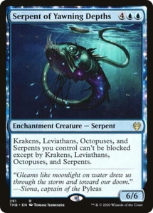 Serpent of Yawning Depths - Magic the Gathering Theros Beyond Death (THB) - Picture 1 of 2
