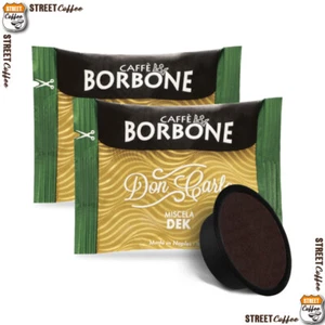 50 Capsule Caffè Borbone Don Carlo Decaffeinato Dek Dec compatibile a Modo Mio - Foto 1 di 1