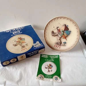 Hummel 1973 3rd Annual Collector Plate "Globe Trotter" 7,5" in OVP - Bild 1 von 8