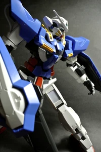 *Built USA BANDAI 1/60 30CM GN-001 Gundam Exia Mobile Suit 00 Figure Kit gunpla - Picture 1 of 6