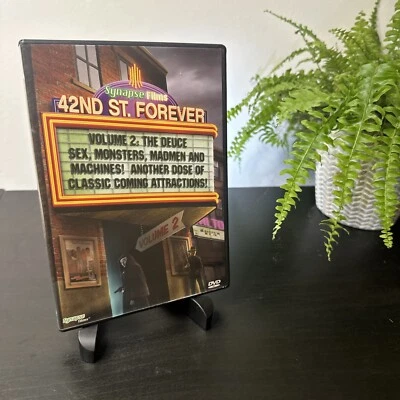 42nd STREET FOREVER -Vol 2 (region 1 DVD) Synapse, Cult,  Exploitation Trailer - Image 1 of 4