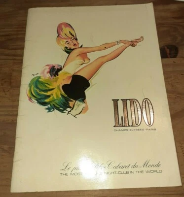 PROGRAMME CABARET DU LIDO - Photo 1/4