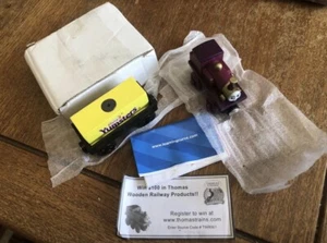 Tren Thomas Learning Curve 2002 ¡Promoción de madera Lady & Yumster’s Cargo Car! ¡NUEVO! - Imagen 1 de 3