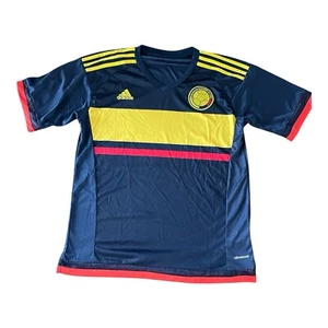 COLOMBIA NATIONAL TEAM 2015/2016 AWAY FOOTBALL SHIRT JERSEY ADIDAS SIZE M (READ) - Picture 1 of 19