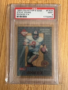 1993 Collector's Edge Rookies F/X Steve Young RC PSA 9 MINT 49ers 🔥 - Picture 1 of 2