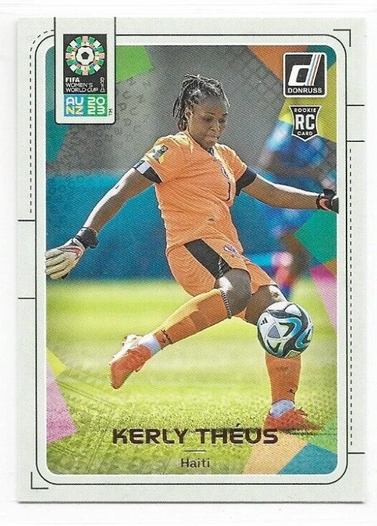 Kerly Theus Haiti 2023 Donruss FIFA Women’s World Cup Rookie #75 - Image 1 of 1
