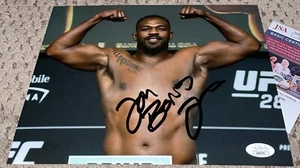 JON JONES SIGNED 8X10 PHOTO AUTOGRAPH UFC MMA JSA BONES - Picture 1 of 1
