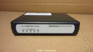 3com 3C16790C OfficeConnect 5-Ports 10/100Mbps RJ-45 Network Switch EXCL PSU - Afbeelding 1 van 3