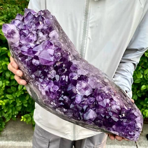 19.79LB Natural Amethyst Cluster quartz cluster crystal mineral specimen Healing - Picture 1 of 14