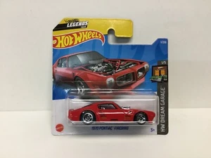 2022 HOT WHEELS LEGENDS TOUR 1970 PONTIAC FIREBIRD - 1/250 , HW DREAM GARAGE RED - Picture 1 of 11