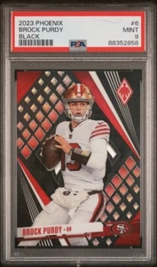 2023 Panini Phoenix BROCK PURDY schwarz Prizm/10 SP #6 PSA 9 - Bild 1 von 2