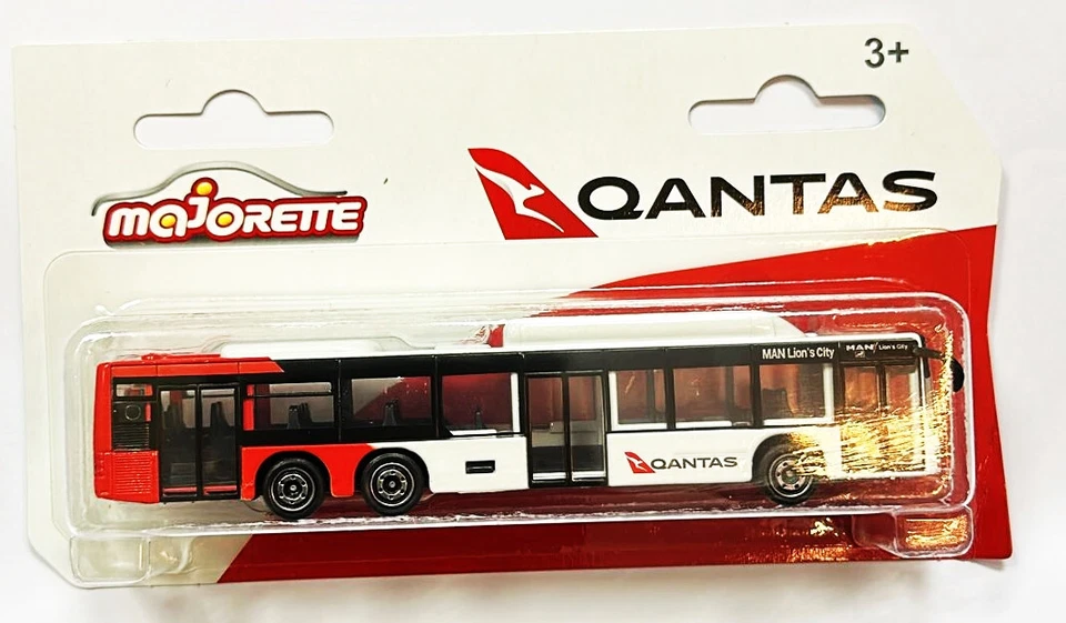 Majorette QANTAS MAN LION's City Airport Bus 1:110 - Image 1 of 1