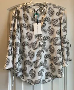 41 Weißdornstich Fix Damen Gr. XS Trina Glockenärmel Bluse Neu - Bild 1 von 5