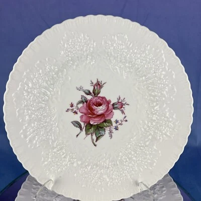 SPODE BRIDAL ROSE Y2862 Luncheon Plates 8 PCs - Image 1 of 4