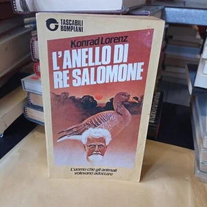 Konrad Lorenz - L'ANELLO DI RE SALOMONE - Bompiani - Foto 1 di 2