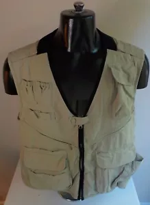 COLUMBIA Sportswear Gilet Unisex Pesca/Utilità Nylon Cachi TG MEDIUM - Foto 1 di 6