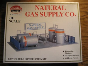 Model Power HO scale Natural Gas Supply Co. Kit #417 NOS NR - Picture 1 of 7