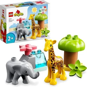 LEGO 10971 DUPLO Animales salvajes de África, juguetes de animales para niños pequeños, niñas y niños - Imagen 1 de 6