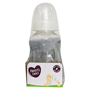 Biberón de vidrio para bebé Parent's Choice BPA seguro para lavavajillas, 5 fl oz, recién nacido + - Imagen 1 de 4