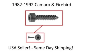 ¡3 TORNILLOS DE TABLERO VINTAGE! PARA 1982-1992 GM CAMARO FIREBIRD FIREHAWK TRANSMISIÓN AM ETC - Imagen 1 de 5