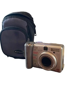 Canon PowerShot A85 4MP Digital Camera For Parts or Repair - Case Included 256MB - Picture 1 of 4