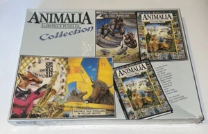 ANIMALIA Collection XYZ - 2x 150 Piece Puzzles - Spear's Games, 1986 - NEW - Picture 1 of 2