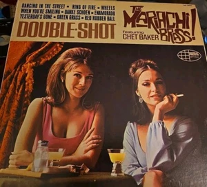 CHET BAKER Mariachi Brass Double Shot LP WORLD PACIFIC STEREO WP-1852 Jazz MB3 - Picture 1 of 5